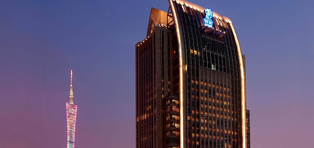 广州富力丽思卡尔顿酒店外观图